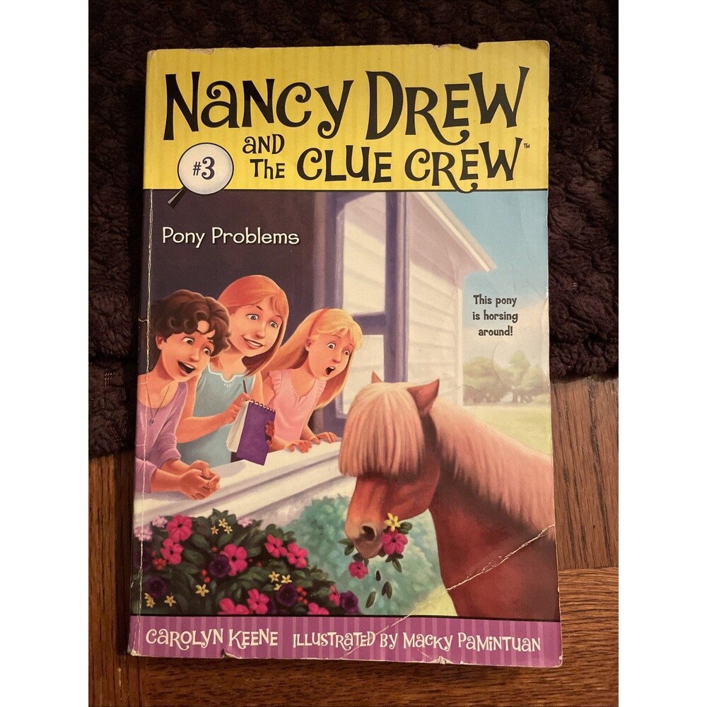 Nancy Drew #3- Pony Problems by Carolyn Keene 2006 Paperback 9781416918158
